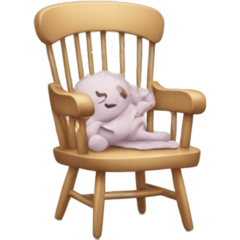 Baby chair emoji