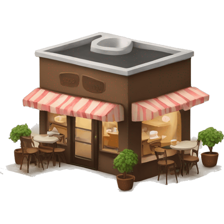 Cozy Coffee shop emoji