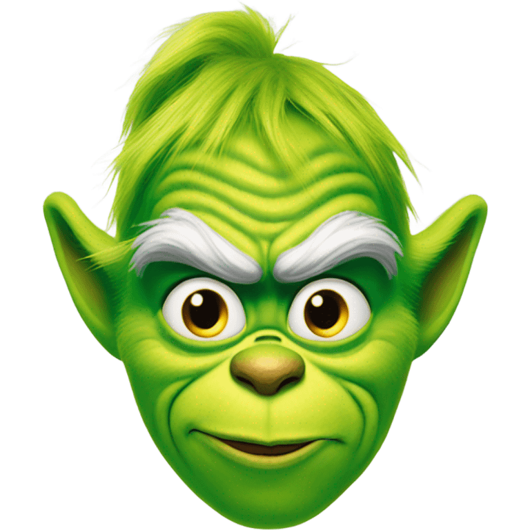 The grinch emoji