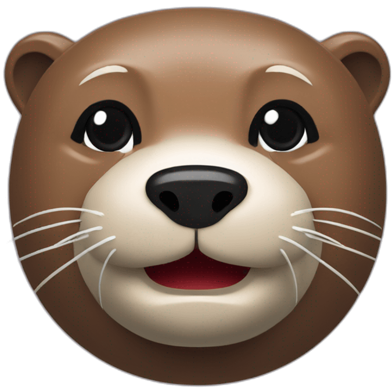 otter lego face emoji