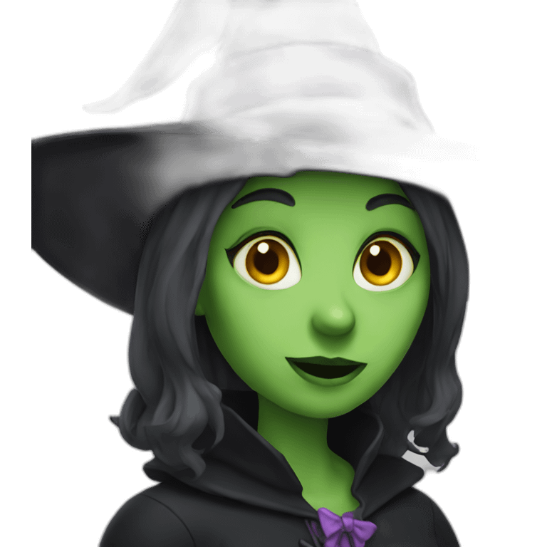 Halloween witch emoji