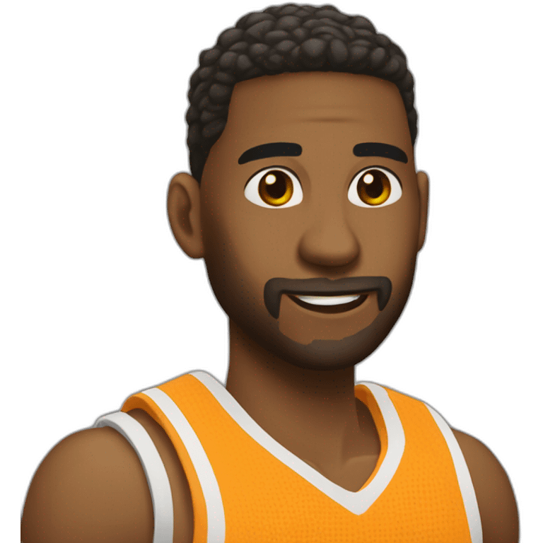 Jugador baloncesto aunbal emoji