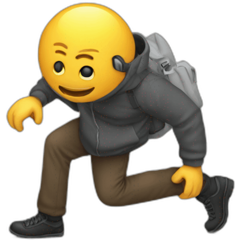 programmer-crawling-out-of-an-iphone emoji