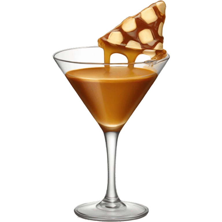 caramel martini emoji