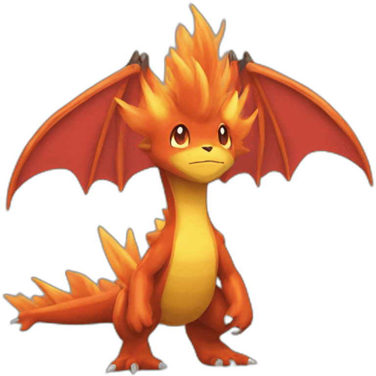 Pokemon dracaufeu emoji