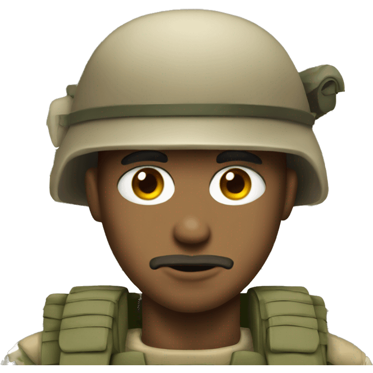 soldier face like oomguy emoji