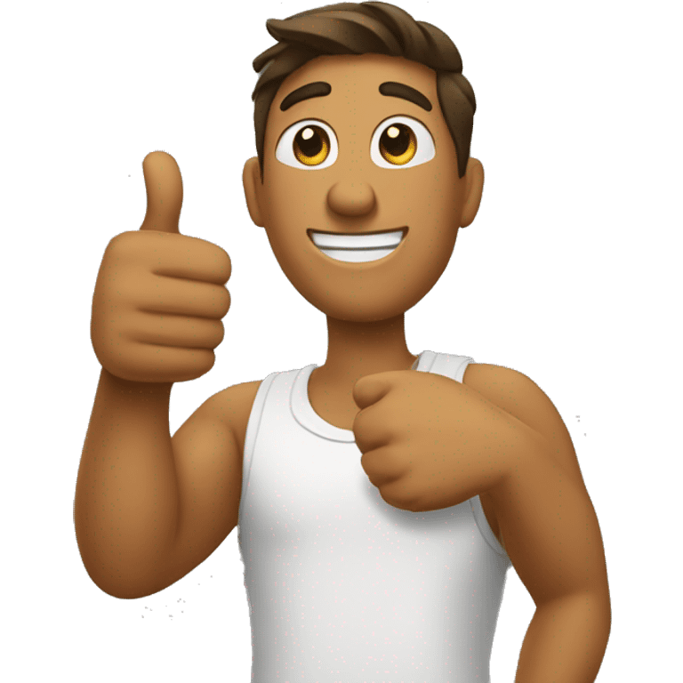 guy thumbs up emoji