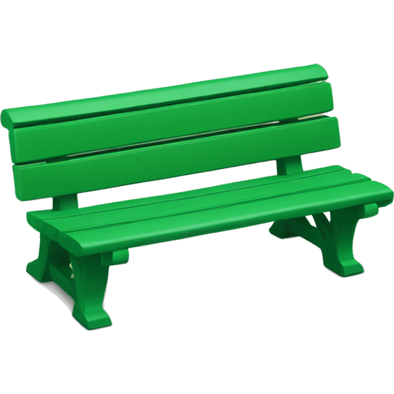 disneyland green bench emoji