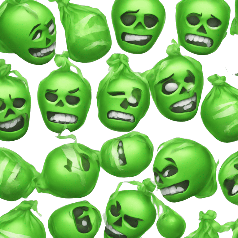 Poison vert emoji