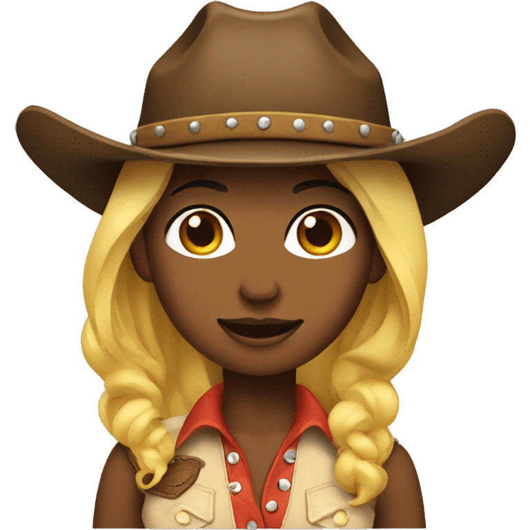 Cowgirl emoji