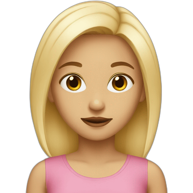 Bionda girl emoji