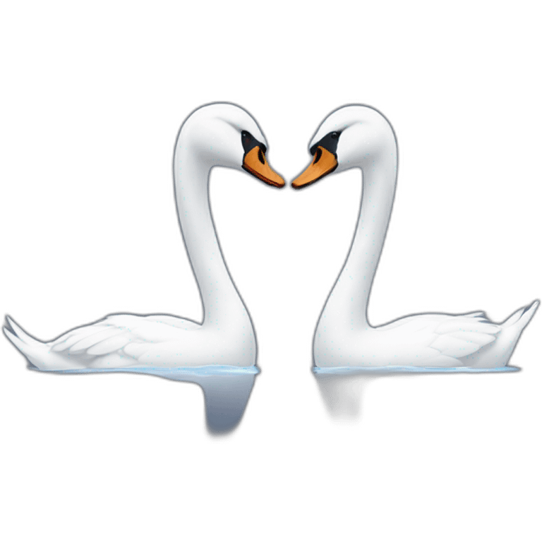 Swan and néo emoji