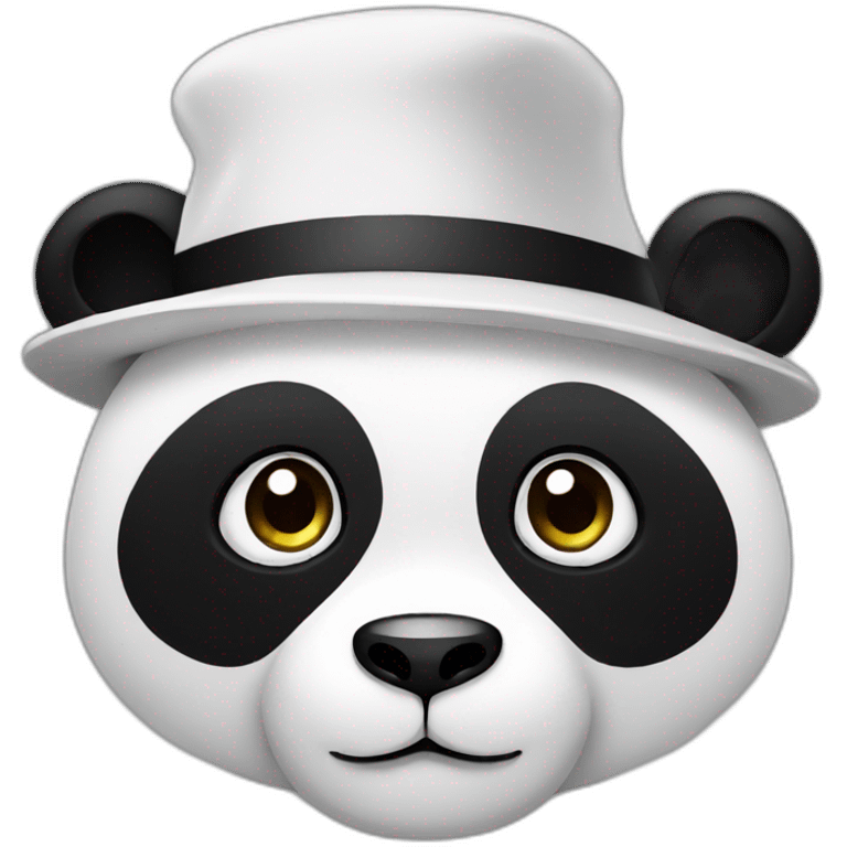 panda in hat emoji