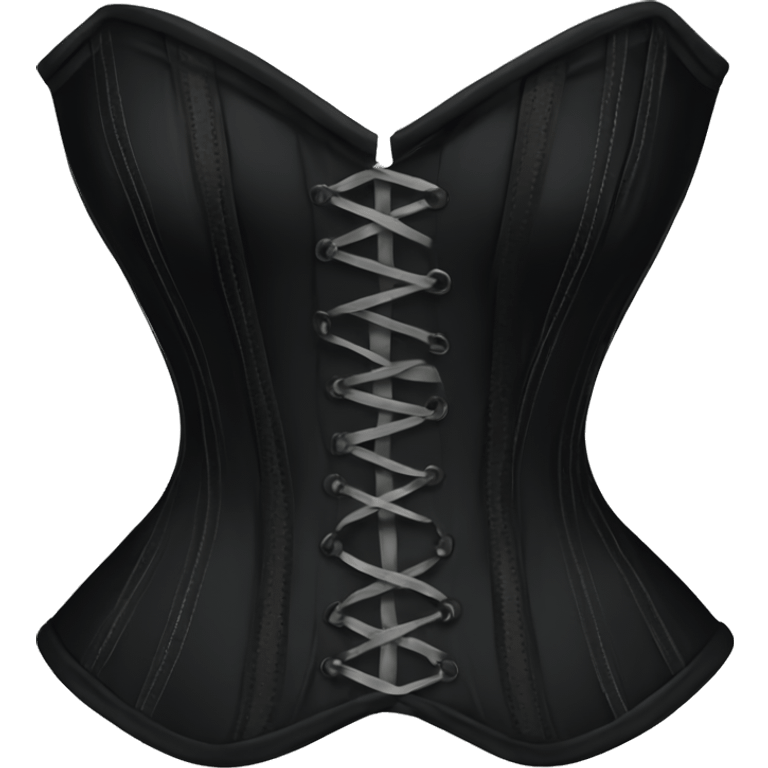 Black corset emoji