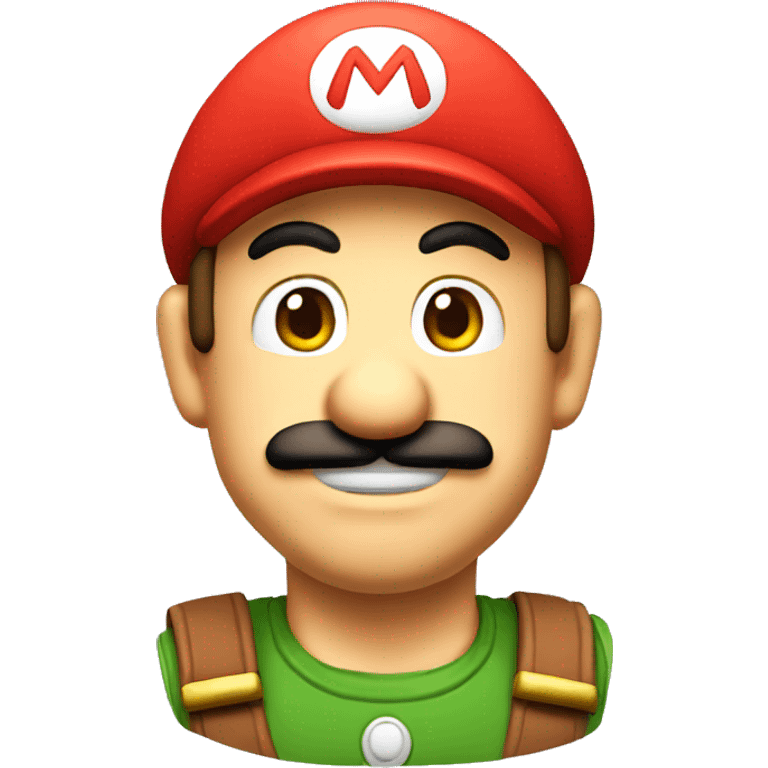 Face Mario  emoji