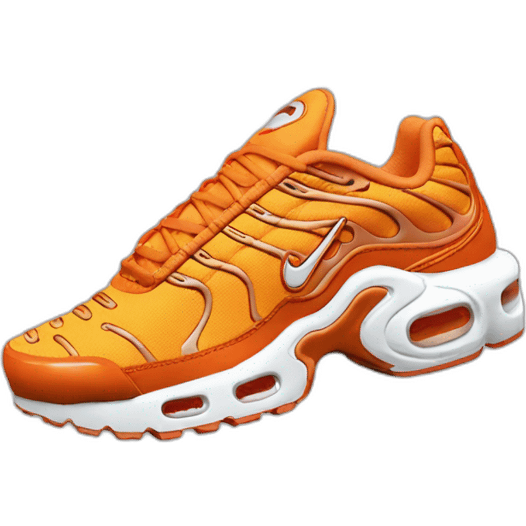 Nike air Max plus orange emoji