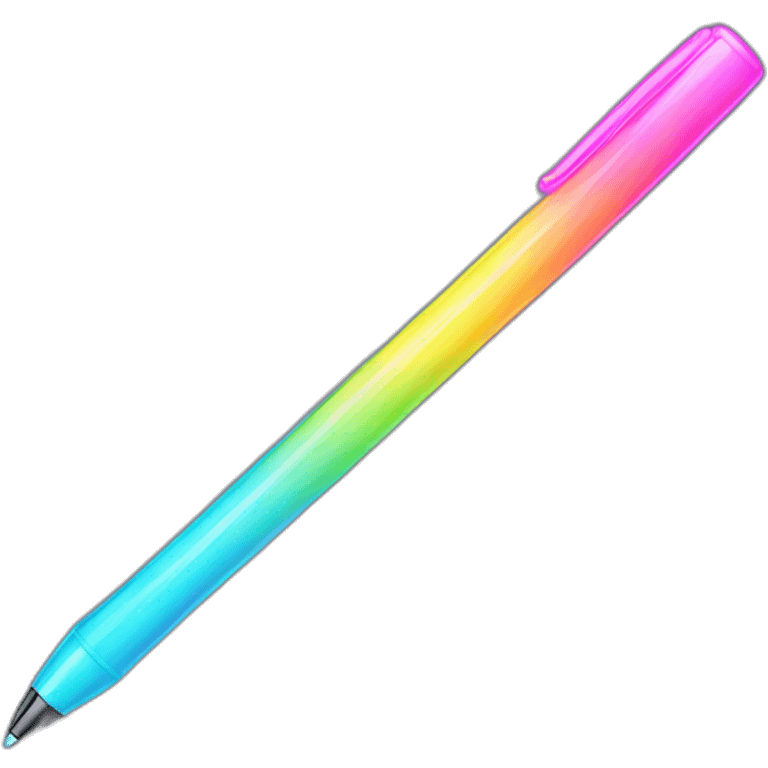 long highlighter pen emoji