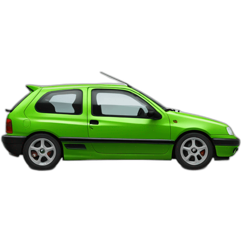 Saxo vts rallye green emoji