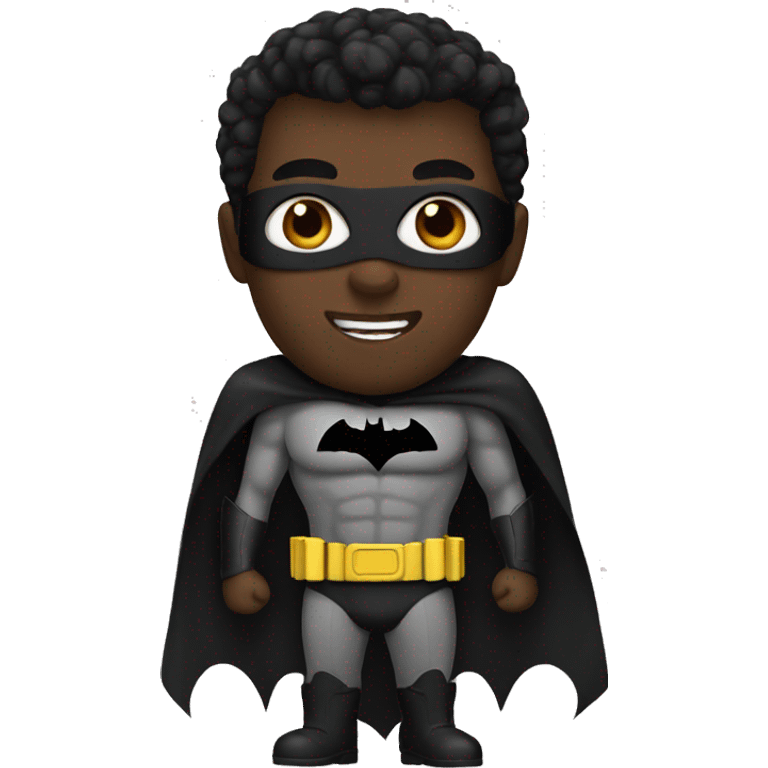 Black Batman  emoji