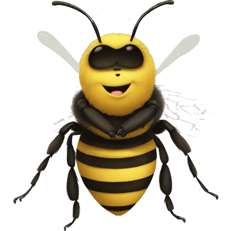 Bee bee love emoji