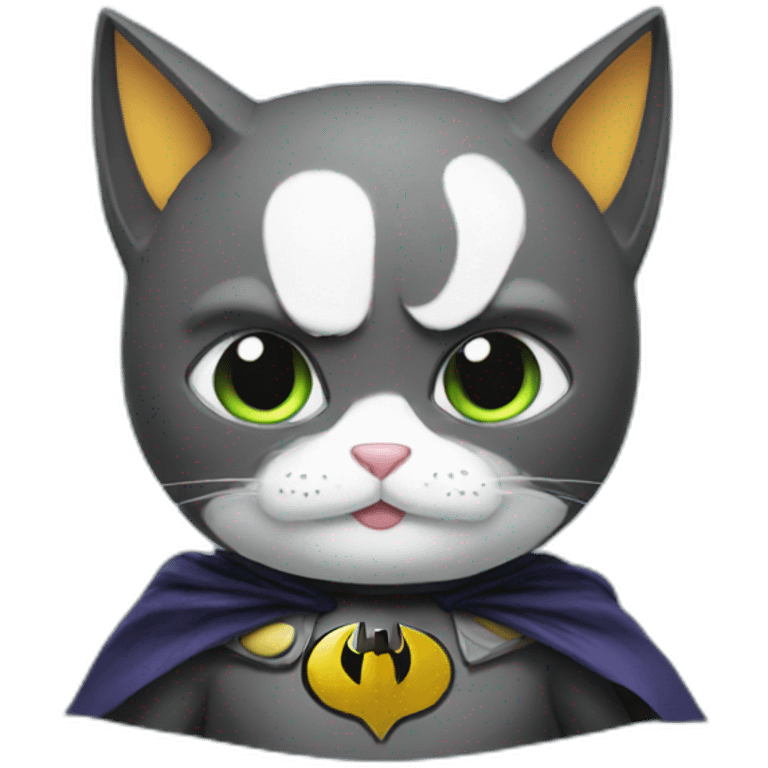 batman cat emoji