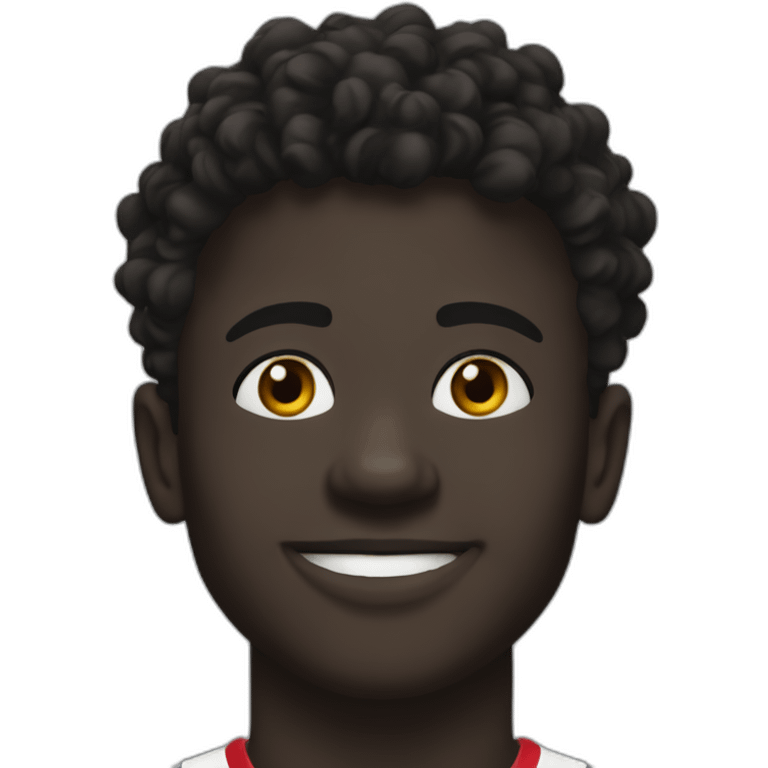 Bukayo Saka happy emoji