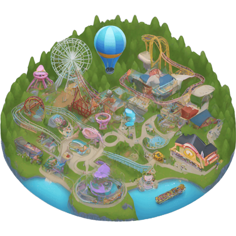 theme park emoji