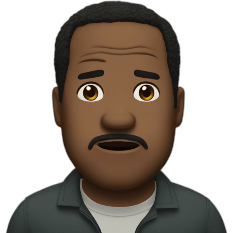 Stanley Hudson from the Office complaining emoji