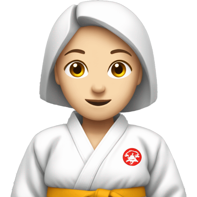 Judo, woman emoji