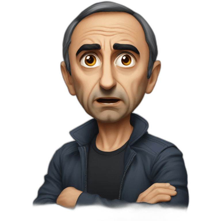 Eric Zemmour angry emoji