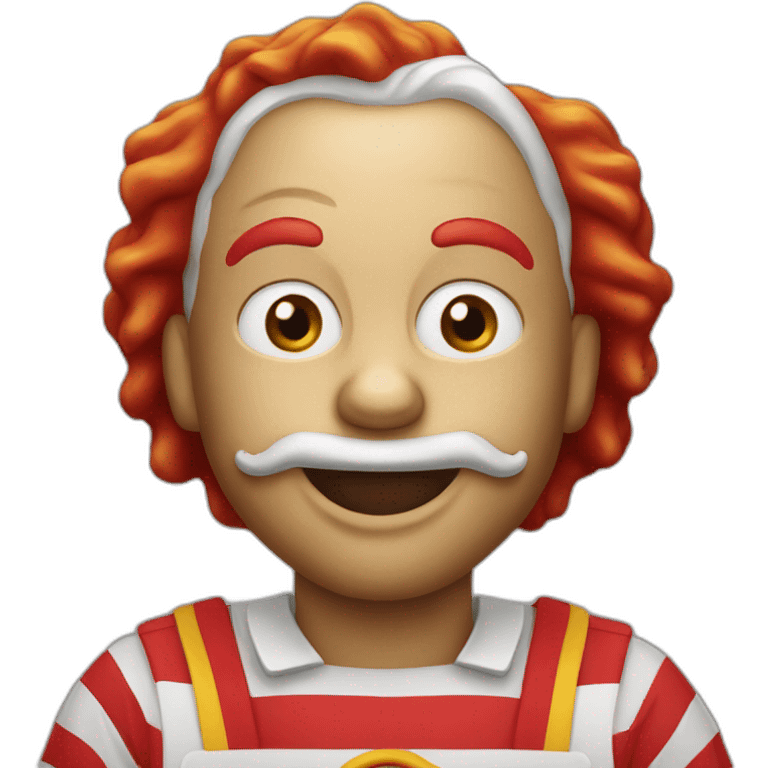 ronald mcdonald emoji