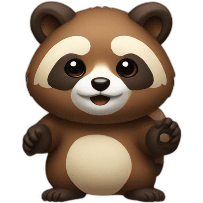 Tanuki emoji