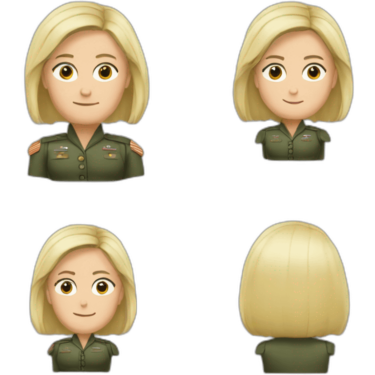 Strong Marine Le Pen emoji