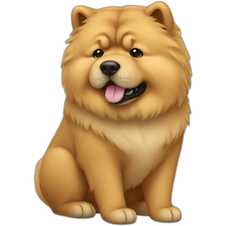 Chow chow emoji