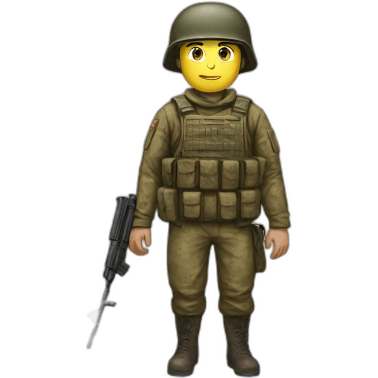 ukraine's soilder emoji