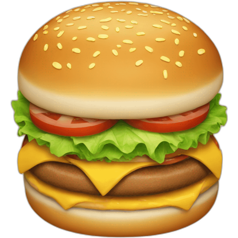 open burger emoji