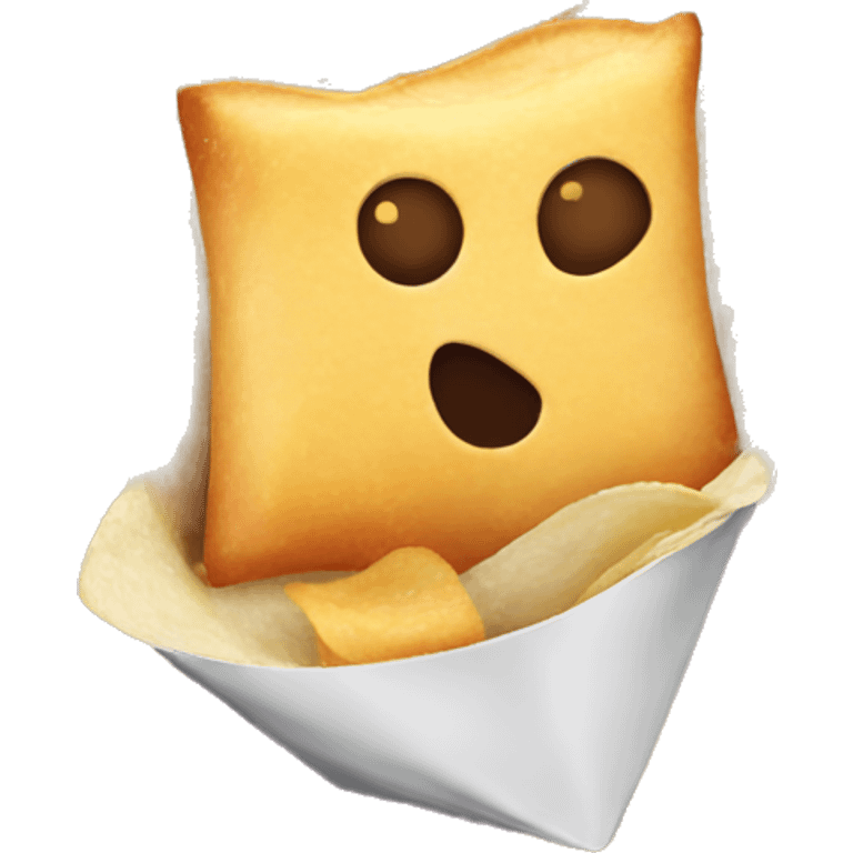 Chips and queso emoji