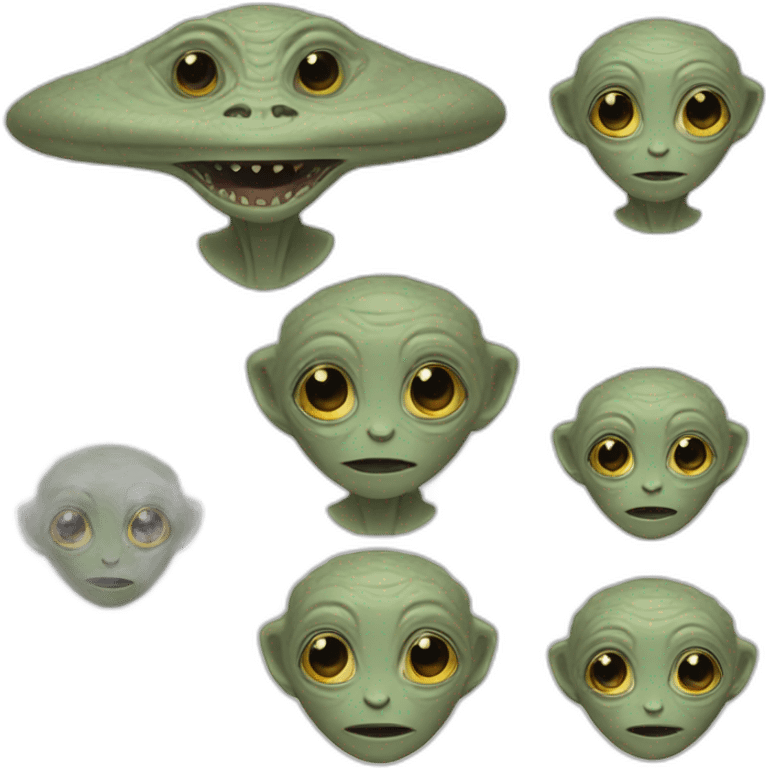 Et extraterrestre emoji