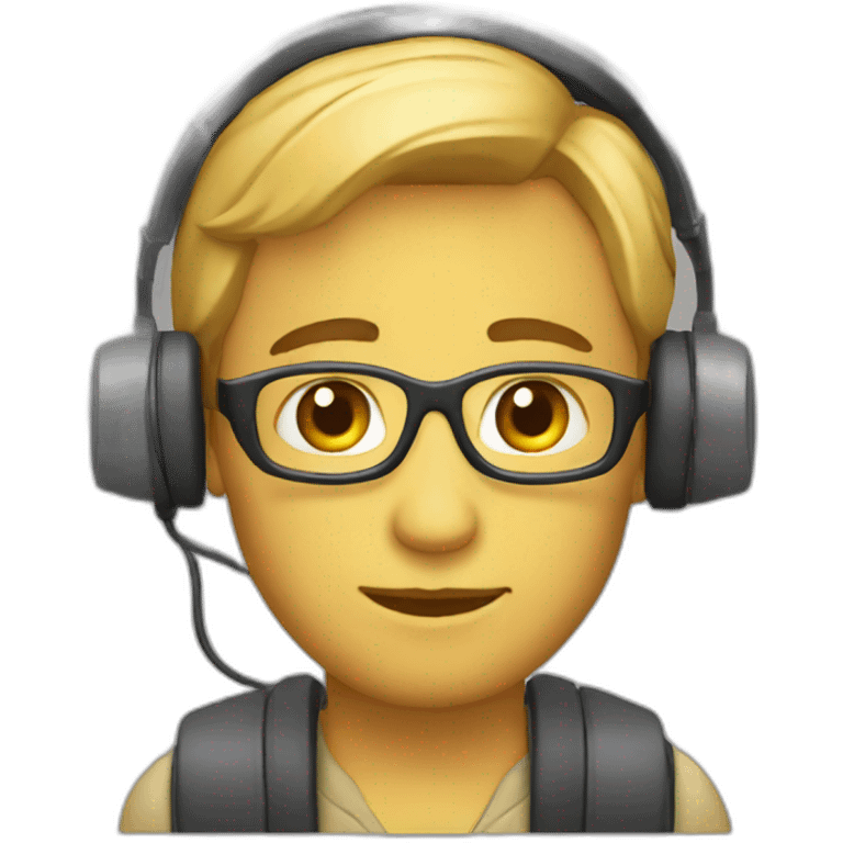 programmer-library-headset emoji