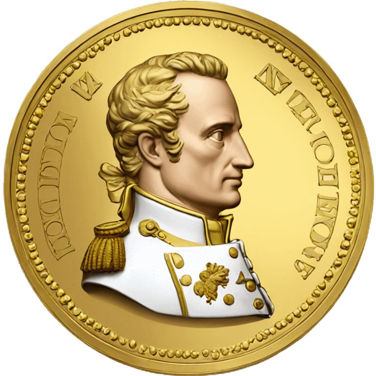 Napoleon gold coin emoji