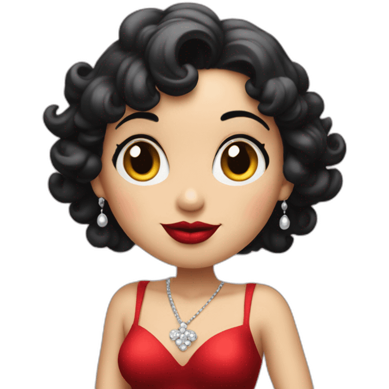 Betty Boop emoji