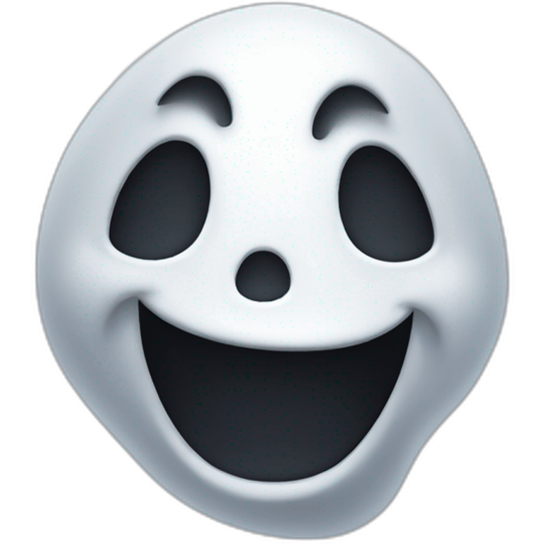 ghost face dancing emoji