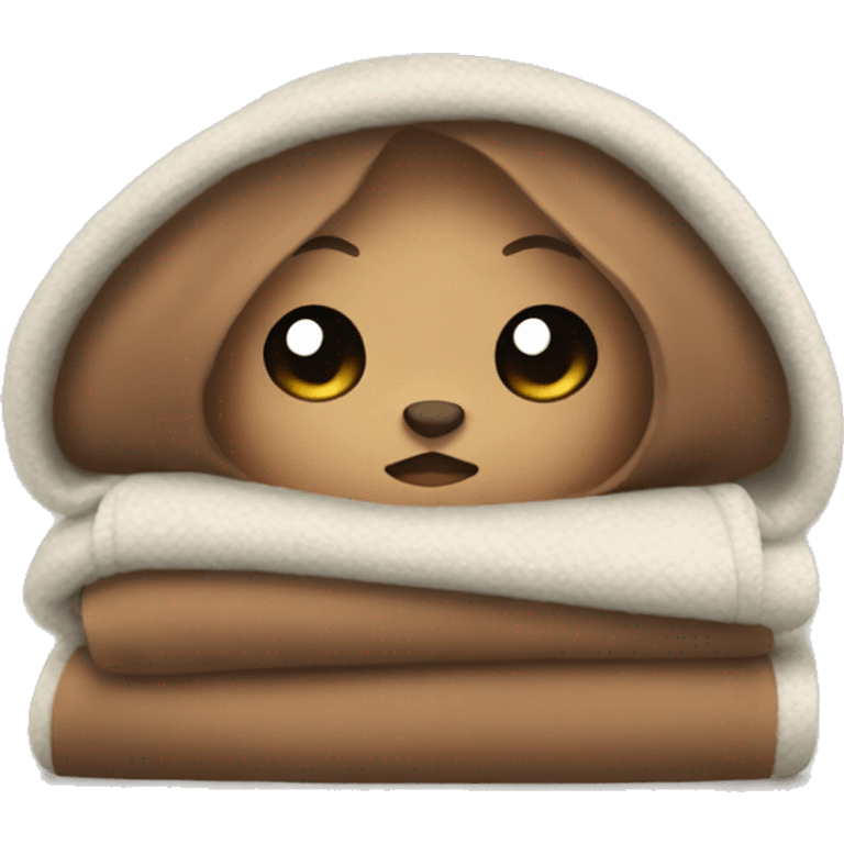 cozy blanket  emoji