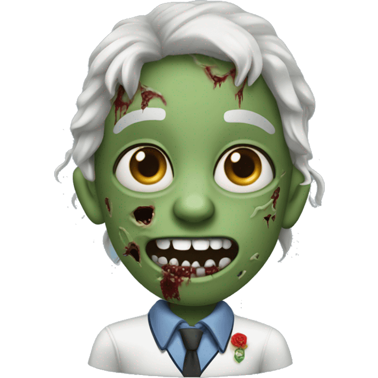 A Zombie Named Zobie In A School Uniform. | Photo 1 emoji