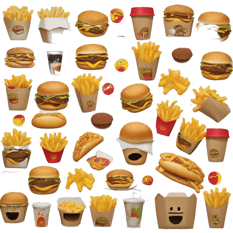 Mcdonald’s Happy Meal emoji