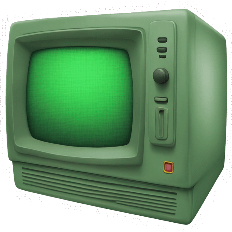 green Crt emoji