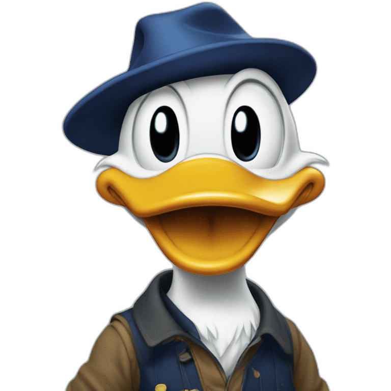 Donald duck emoji