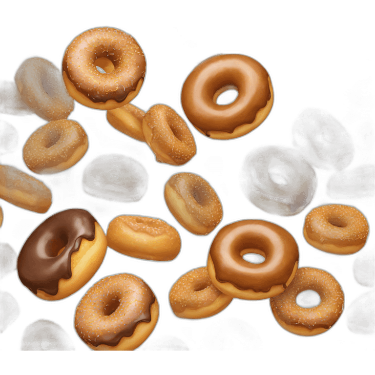 Donuts funny crying emoji