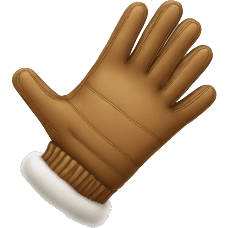 Winter gloves emoji