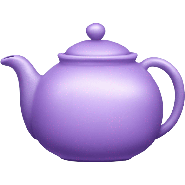 teapot light purple tea  emoji